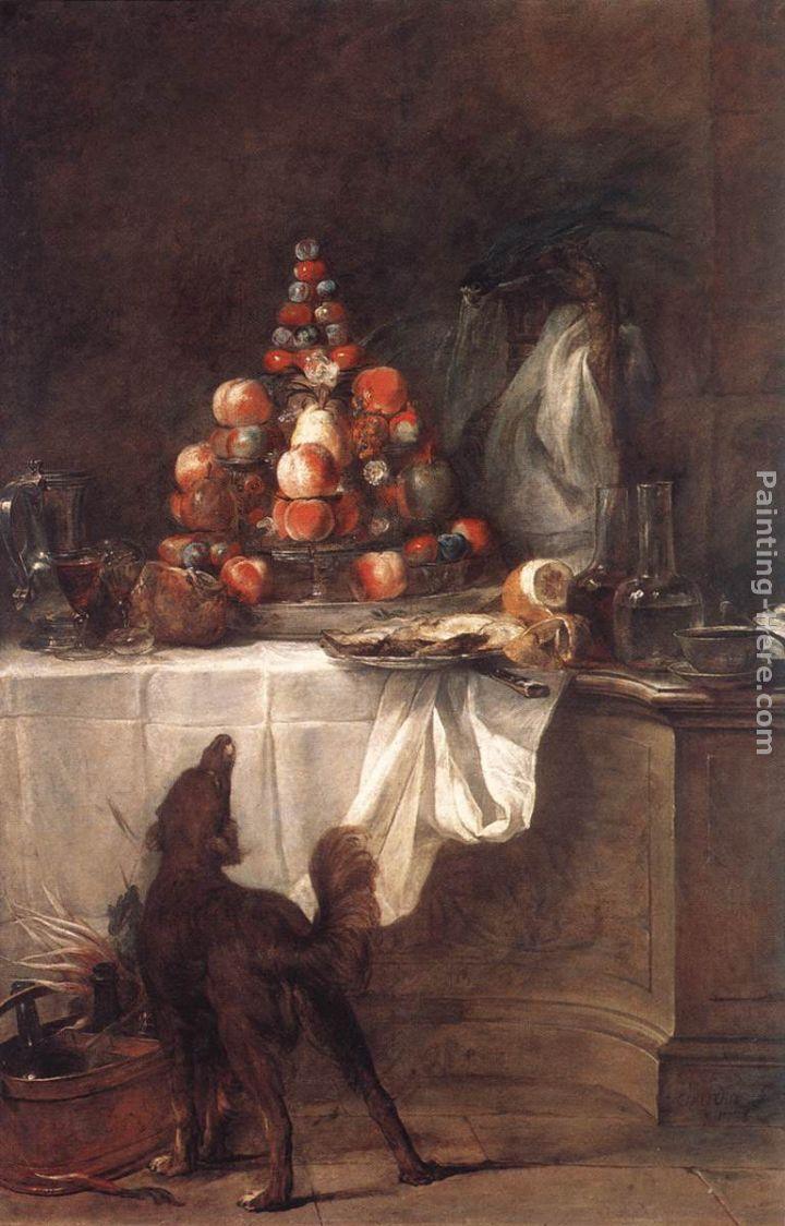 Jean Baptiste Simeon Chardin The Buffet